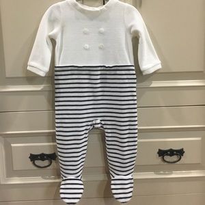 Jacadi Paris striped jumpsuit
